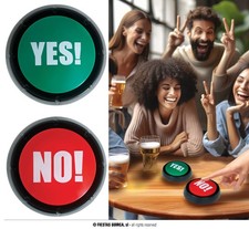 Yes No Buzzer Buttons Game Set