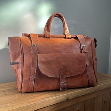 Vintage Brown Genuine Leather