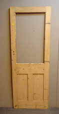 Doors Door 28" x  75" Pine Georgian  Part Glazed ref 760D  (FREE UK POSTAGE