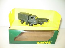 SOLIDO, Renault 4X4 Truck And Military Zodiac Boat Trailer Verem