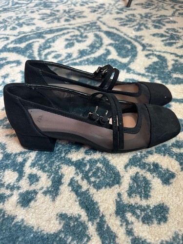 Zara black mesh - zara,
