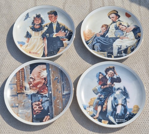 Vtg 1980 norman rockwell - 4,