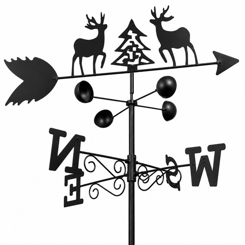 Deer weathervane steel - deer,