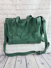 Lia Numa Woven Leather Tote