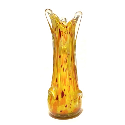 Large czech bohemian glass - 13",