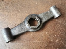 Vintage slogging spanner, 1" 1/8AF, 8" long. 