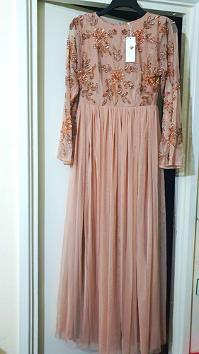 Boohoo pink floral sequin - boohoo,