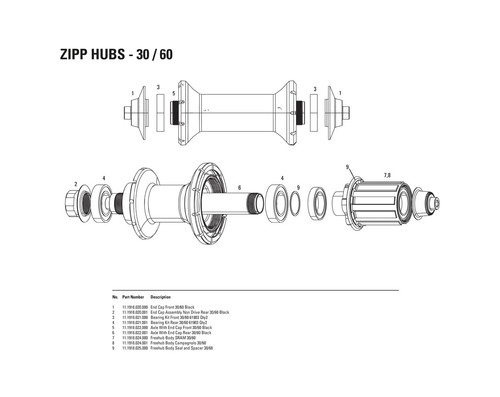 Zipp replacement bearings for - bearings,