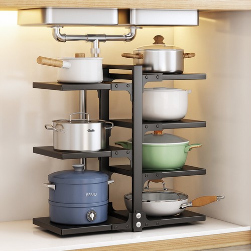 Tier kitchen pan stand - 7,