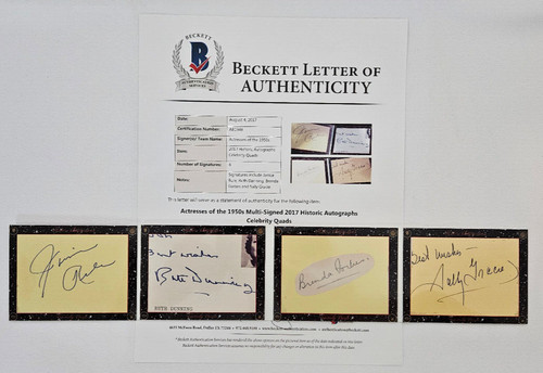 Historic autographs celebrity - autographs,