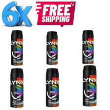 (6X) Lynx Deodorant Body spray