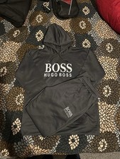 Hugo Boss Men's  Grey Tracksuit Set Size Large With Shining Light Logos RRP:320£