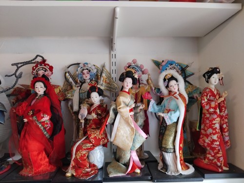 Japanese geisha dolls 19 - dolls,