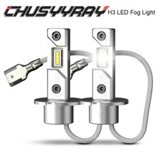 2x H3 LED Fog Light Bulbs