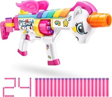 Xshot Big Rizz Blastercorn Large Unicorn Dart Gun Blaster Toy Includes x24 Darts