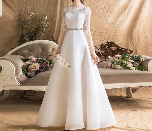 Organza white ivory - organza,