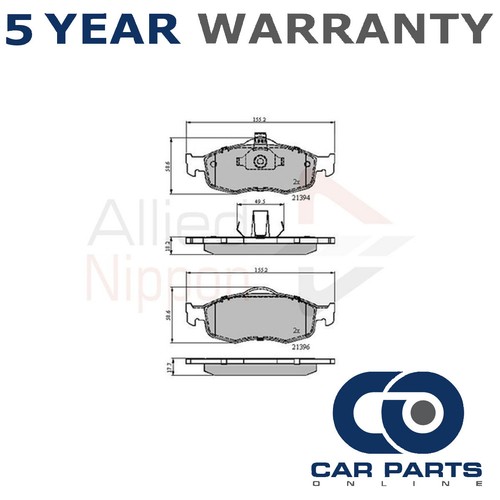 Brake pads set - set, front