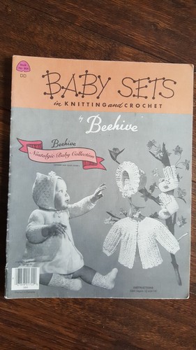 Vintage baby sets knitting - baby,