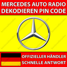 Mercedes radio decoding pin - ✅mercedes,