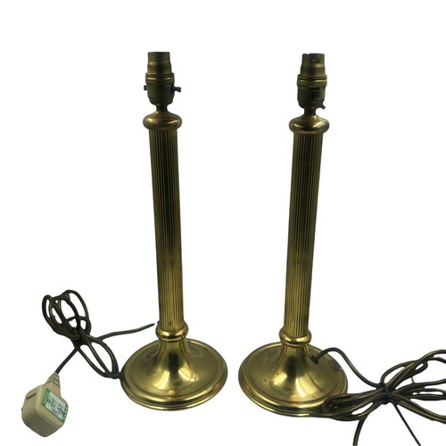 Vintage pair brass - pair,