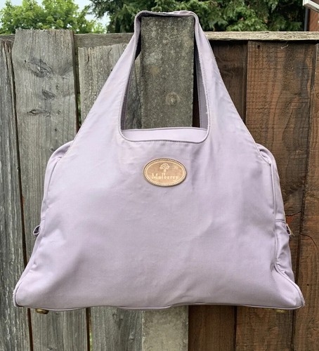 Ladies vintage mulberry nylon - mulberry,