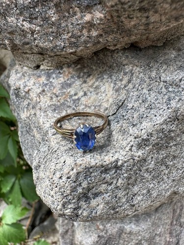 Vintage ring silver 875 with - silver,