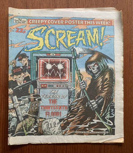Scream comic 5 may - ,