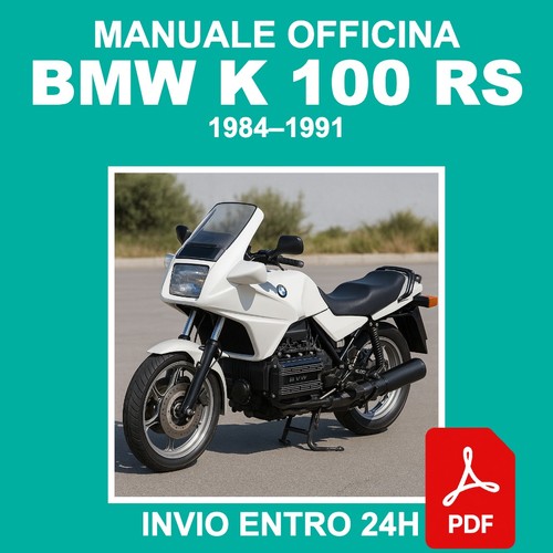 Workshop manual bmw 100 rs - bmw, k