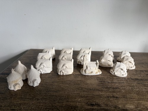 Plaster casts houses church - casts,