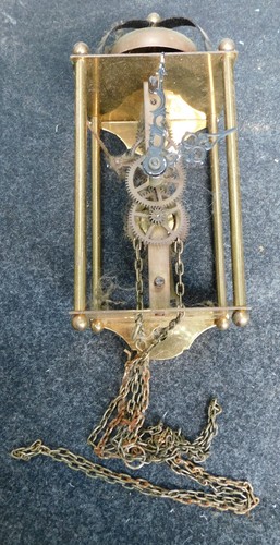 Antique hermle skeleton wall - hermle,