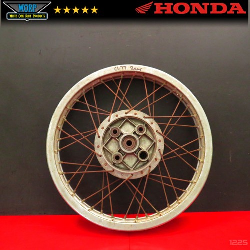 1966 honda cl77 - cl77, rear