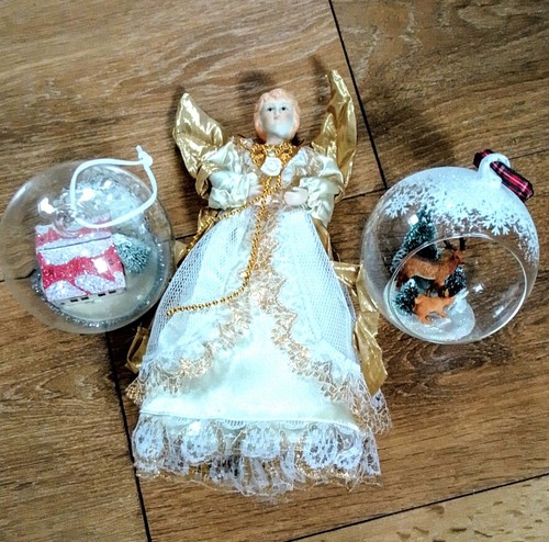 Christmas decorations lot tree