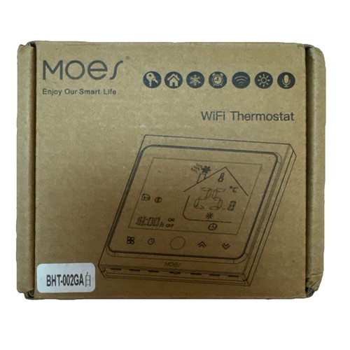 Moes smart thermostat - smart,