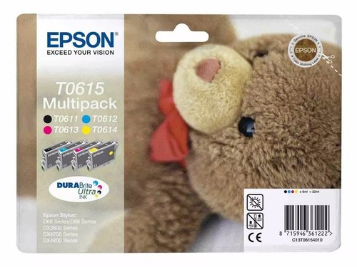Genuine epson t0615 multipack - genuine,