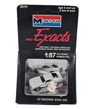 Monogram 2019 HO/1:87 scale Ford Mustang BOSS 302 1969 (CT74-3R8/0) Boxed Model