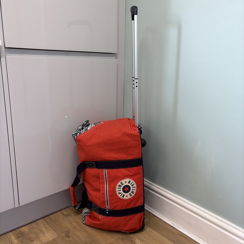 Kipling art wheels duffle - kipling, on