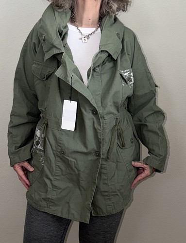 Zara khaki green sparkling - zara,