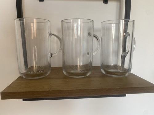 Nespresso large glass mugs - large,