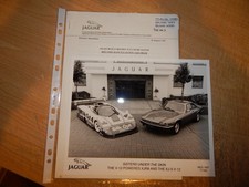 JAGUAR V12 ENGINE PRESS RELEASE & PHOTO (UK) dated 10th August 1987. XJS V12