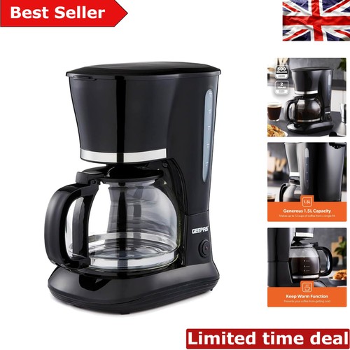 Capacity coffee maker - 1.5l,