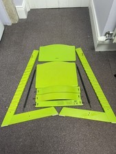 Lime Green Trip Trap Stokke Chair. All Pieces. Unboxed. Good Condition