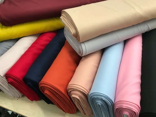 Plain crepe material - soft, moss