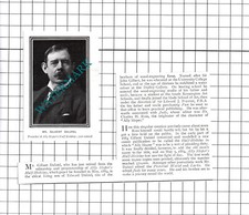 Mr Gilbert Dalziel Ally Sloper   -  1903 Small  2-Part Cutting