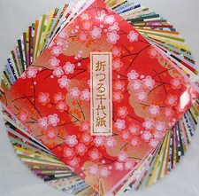 Japanese origami washi paper