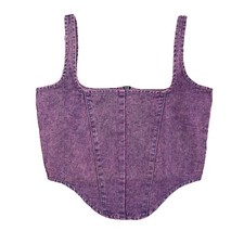 Women’s Denim Corset Top