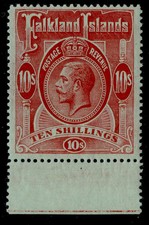 FALKLAND ISLANDS GV SG68, 10s