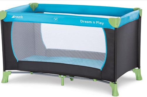 Travel cot with - mattress, used