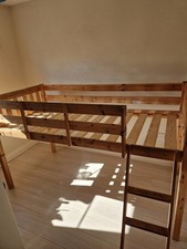 Mid Sleeper Kids Bed - Wooden - Used Condition