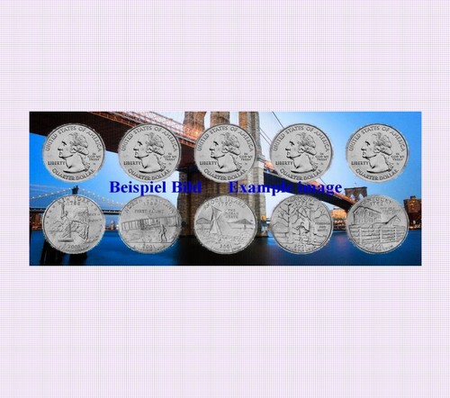 Quarter dollar coin set 2001 - dollar,