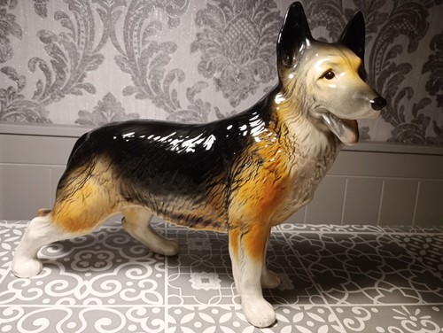 Vintage german shepherd - vintage,